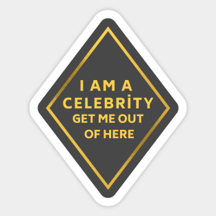 I AM A CELEBRITY GET ME OUT OF HERE Sticker